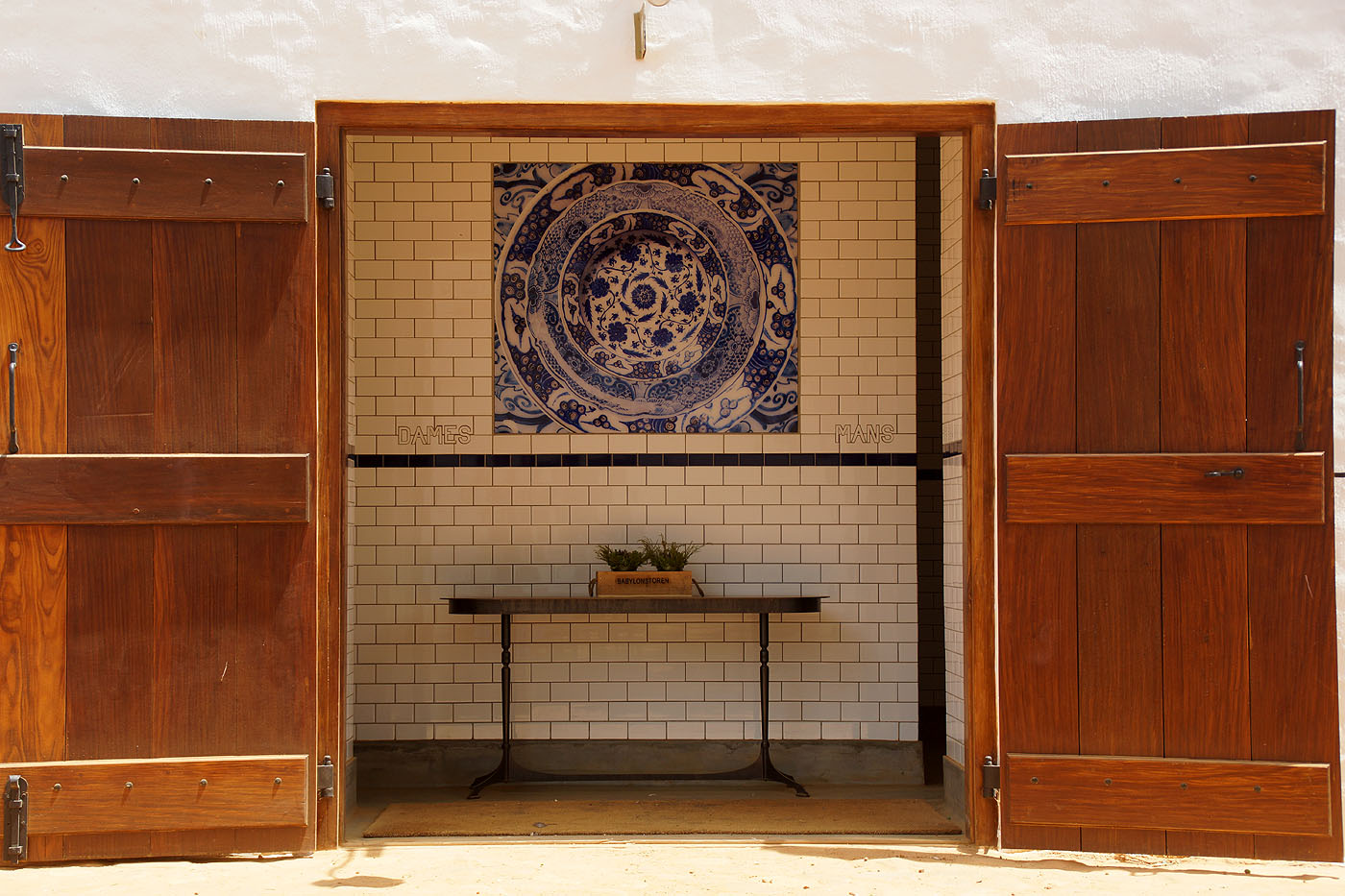 Babylonstoren wine farm garden, Western Cape