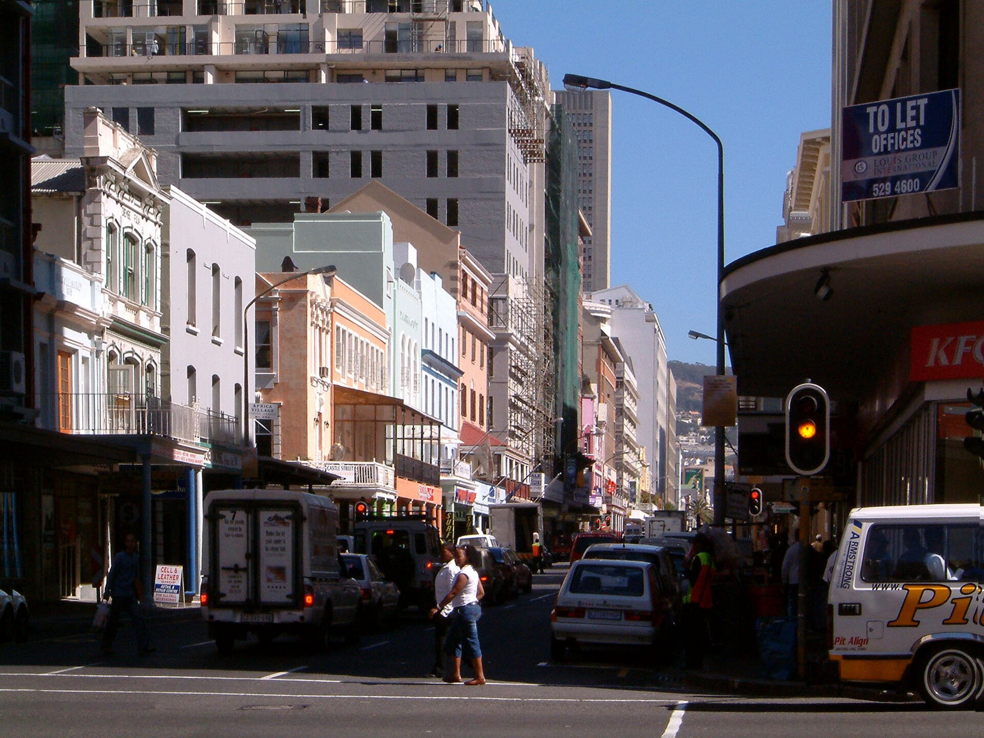 Long Street in central Cape Town